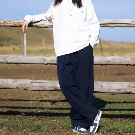 Loose Niche Drape All-match Work Trousers